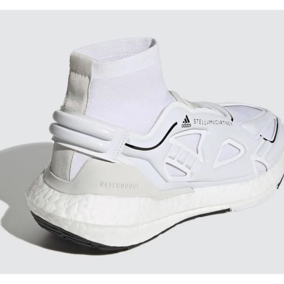 ADIDAS STELLA MCCARTNEY ULTRABOOST 22 ELEVATE White Sock Sneaker Women. 10.5 - Picture 7 of 11